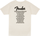 Fender World Tour T-Shirt Vintage White XL