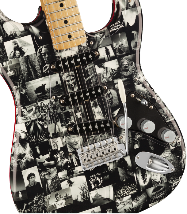 Fender Custom Shop Andy Summers Monochrome Strat With Case PRE ORDER