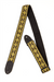 Gretsch Alternating Black Penguins Strap Gold