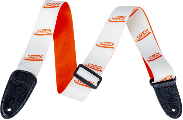 Gretsch Vibrato Arm Pattern Strap Black/Gold