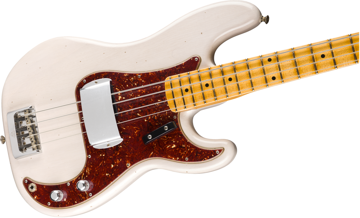 Fender Custom Shop Postmodern Precision Bass Journeyman Relic Aged White Blonde With Case