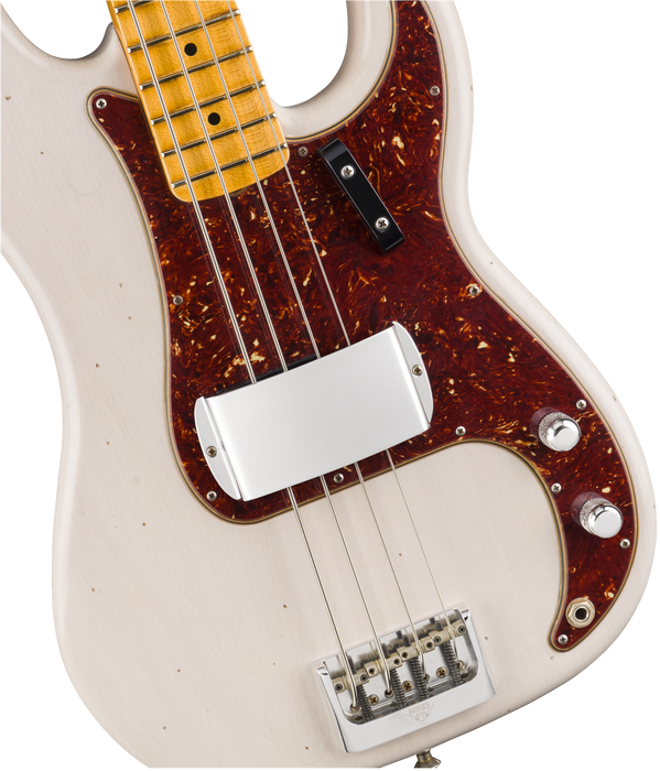 Fender Custom Shop Postmodern Precision Bass Journeyman Relic Aged Whi Truetone Music