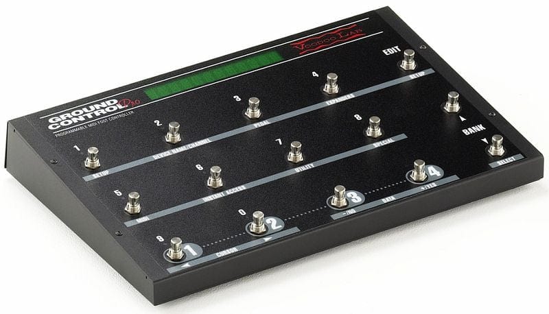 control pedals Voodoo Lab Pedal Ground Control Pro MIDI Foot Controller — Truetone Music