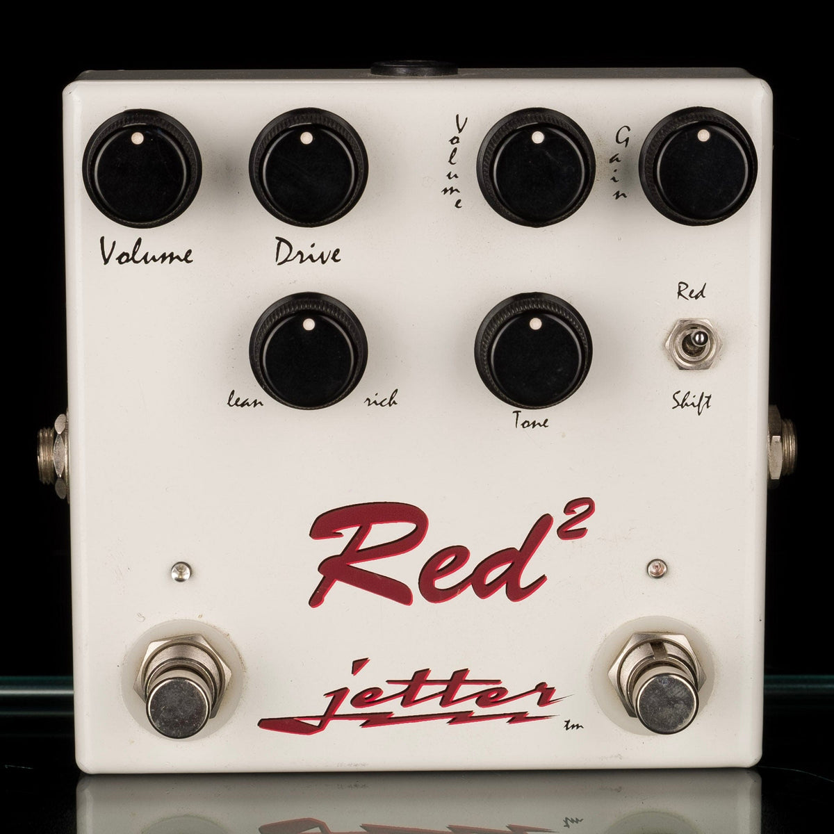 Used Jetter Red Square Overdrive Pedal