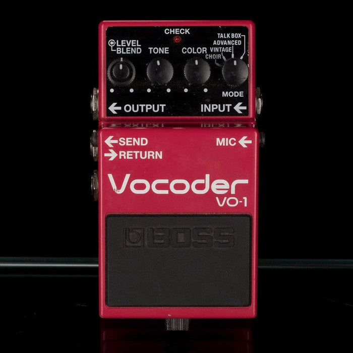 Used Boss VO-1 Vocoder Vocal Effect Pedal With Box — Truetone Music