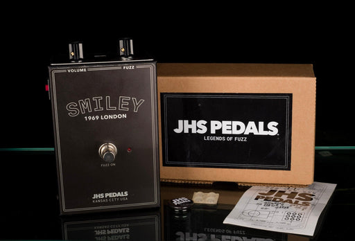 Used JHS Legends of Fuzz Smiley Fuzz Guitar Effect Pedal With Box