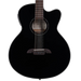 Alvarez ABT60CE-8BK Artist 8-String Baritone Acoustic Electric All Black Guitar