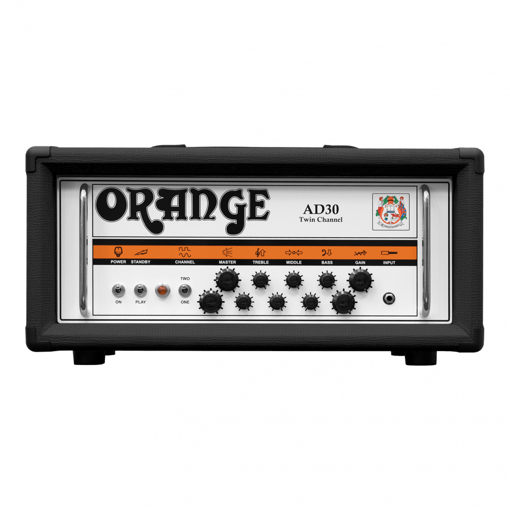 アンプ guitar and amp Orange AD30HTC Black 30-watt Twin channel Guitar Amp Head