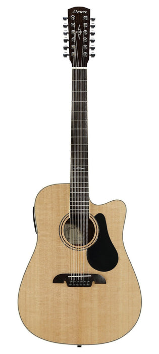 Alvarez AD-60-12CE 12 String Acoustic/Electric Dreadnought Steel String Guitar