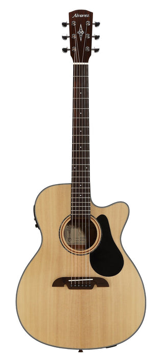 Alvarez AF-30CE OM/Folk Size Steel String Cutaway Acoustic/Electric Guitar