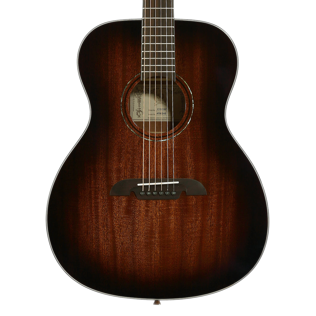 Alvarez AF66 OM/Folk Size Steel String Acoustic Guitar Shadowburst