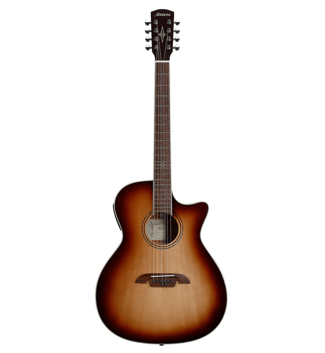 Alvarez AG60-8CESHB Grand Auditorium 8-String Acoustic Electric Shadowburst