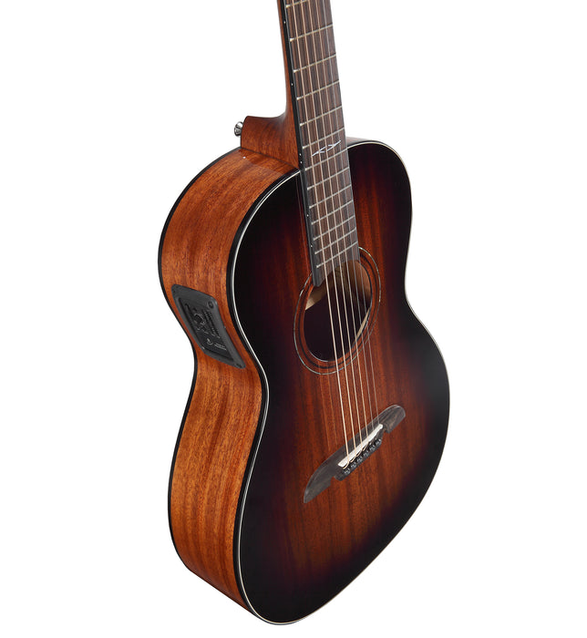 Alvarez AP-66ESHB Parlor Size Steel String Electric Acoustic Guitar