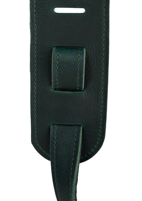PRS 2.5" Leather Bird Swarm Strap Dark Green