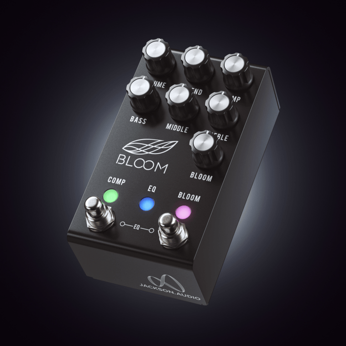 Jackson Audio Bloom V2 MIDI Black EQ/Compressor Guitar Jackson Audio Bloom V2 MIDI Black EQ/Compressor Guitar
