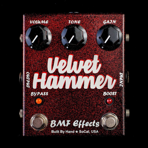 BMF Effects Velvet Hammer Overdrive Guitar Pedal