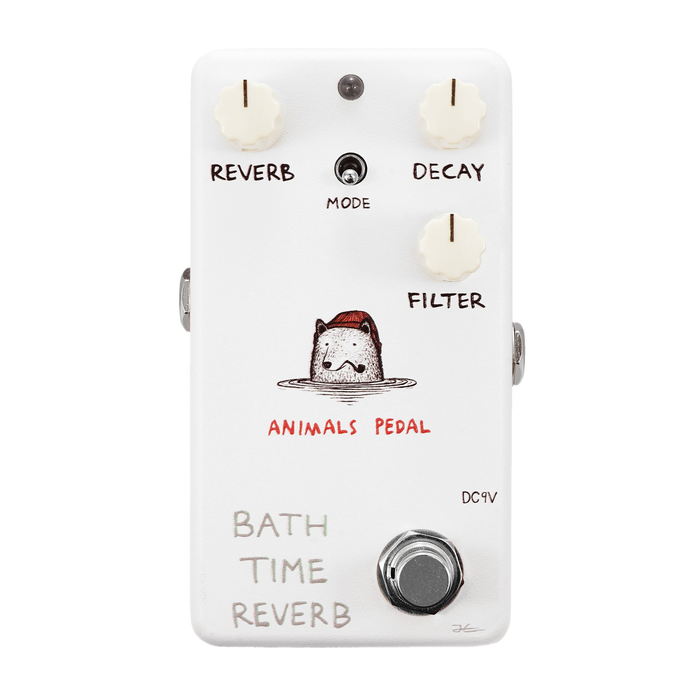Animals Pedal Bath time Reverb Guitar Effect Pedal