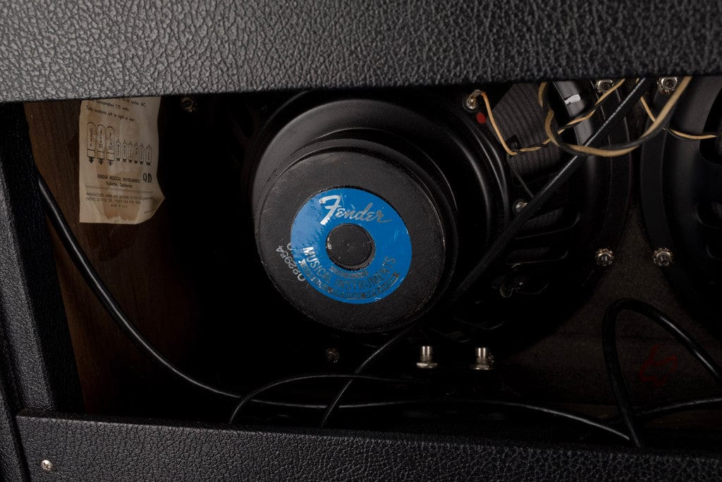 Vintage 1966 Fender Pro Reverb Black Guitar Amp Combo