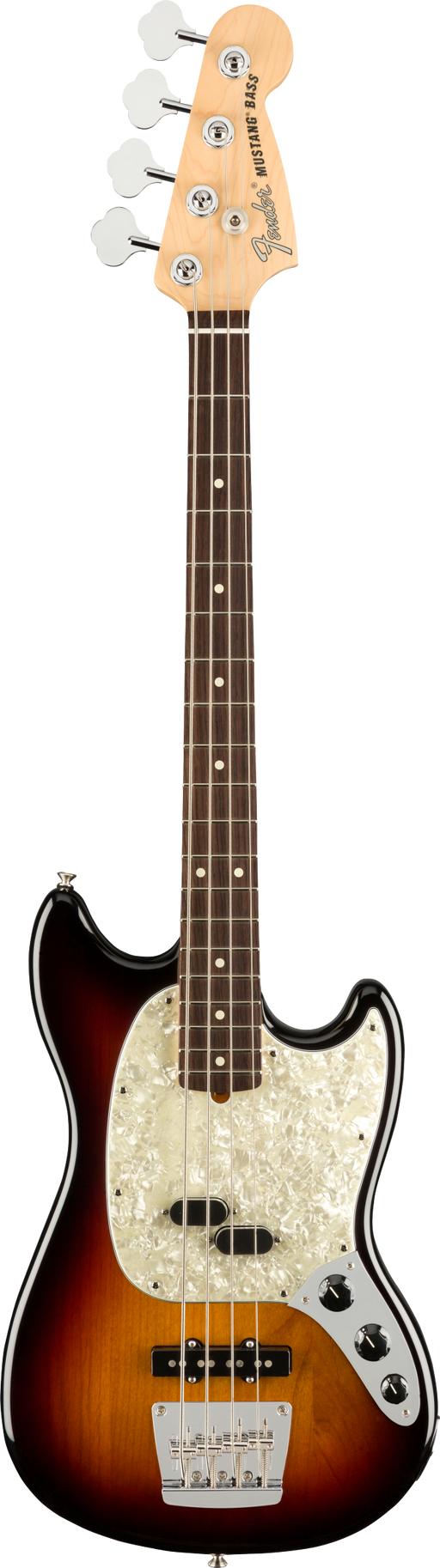 Fender American Performer Mustang Bass Rosewood Fingerboard 3-Color Sunburst