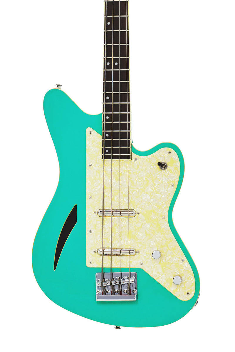 ギター Eastwood Surfcaster / Seafoam Green Eastwood Guitars Surfcaster 12/6 Double Neck Electric Guitar