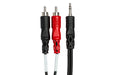 Hosa CMR-203 3-ft. 3.5-mm To RCA Audio Cable