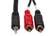 Hosa CMR-203 3-ft. 3.5-mm To RCA Audio Cable