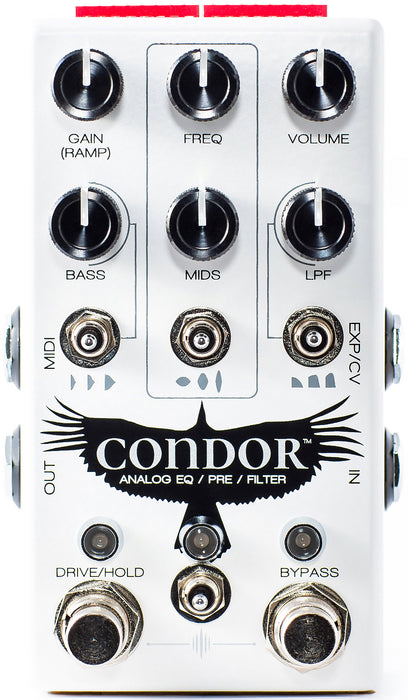 chase bliss new pedal Chase Bliss Audio Condor Analog Pre / EQ / Filter Guitar Effect Pedal — Truetone Music