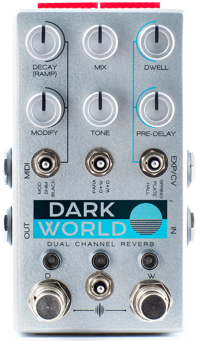 dark world pedal Chase Bliss Audio Dark World Dual Channel Reverb Guitar Effect Pedal — Truetone Music