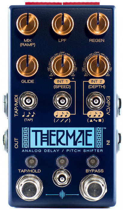 Chase Bliss Audio Thermae Analog Delay Pitch Shifter Guitar Effect Ped — Truetone Music