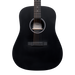 Martin D-X1E Dreadnought Black Acoustic Electric Guitar With Bag