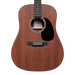Martin D-X1E Mahogany Acoustic Electric Guitar With Bag