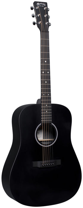 Martin X Series D-X1E-02 Dreadnought Black with Gig Bag