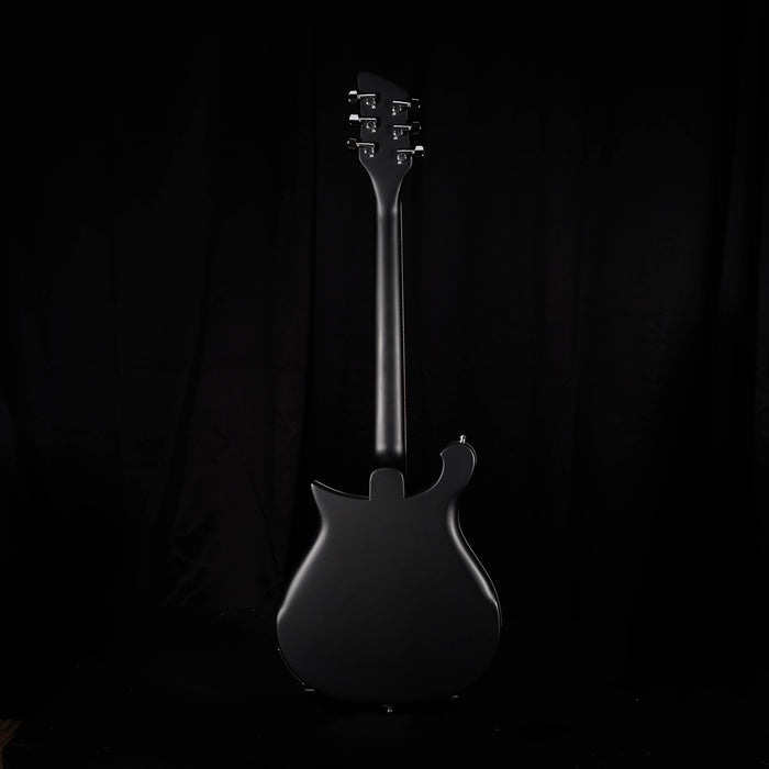 Rickenbacker 620MBL Six String Matte Black Solid Body Guitar With Case