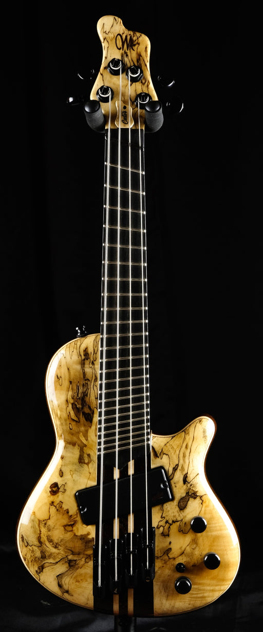 Mayones Cali4 Cali 4 VF Bass V Frets Spalted Maple Ebony Fingerboard Aguilar OBP-3
