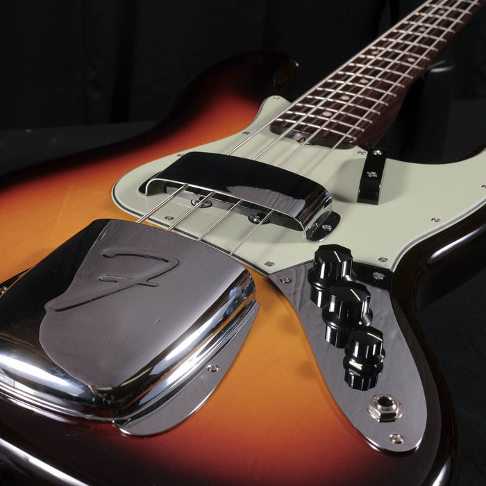 Fender Custom Shop 1964 Jazz Bass NOS Rosewood Neck Chocolate 3-Tone Sunburst With Case
