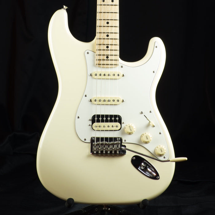 Used American Professional Strat HSS Maple Olympic White Electric Guitar