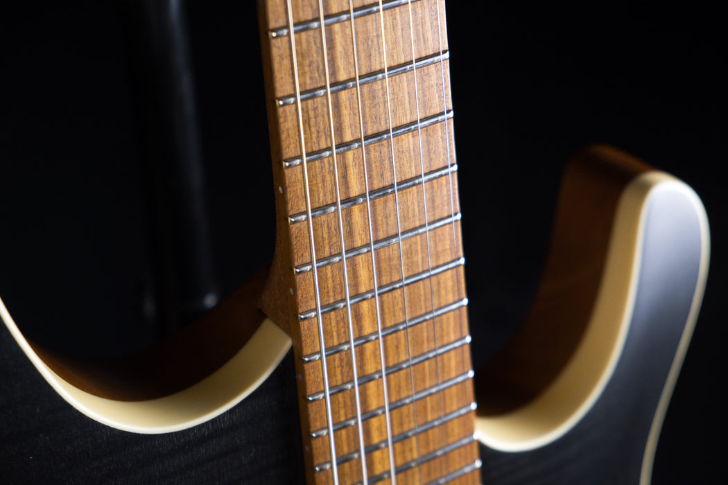 Mayones Setius 6 Trans Black Satine Finish Electric Guitar