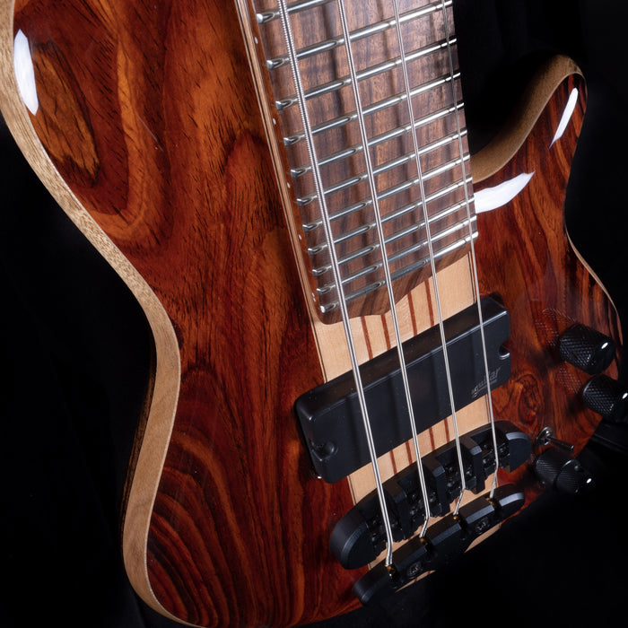 Mayones Cali4 Puzzle Bass Wenge & Purpleheart Body Purpleheart Fingerboard 4 of 4 ordered on 05/11/20
