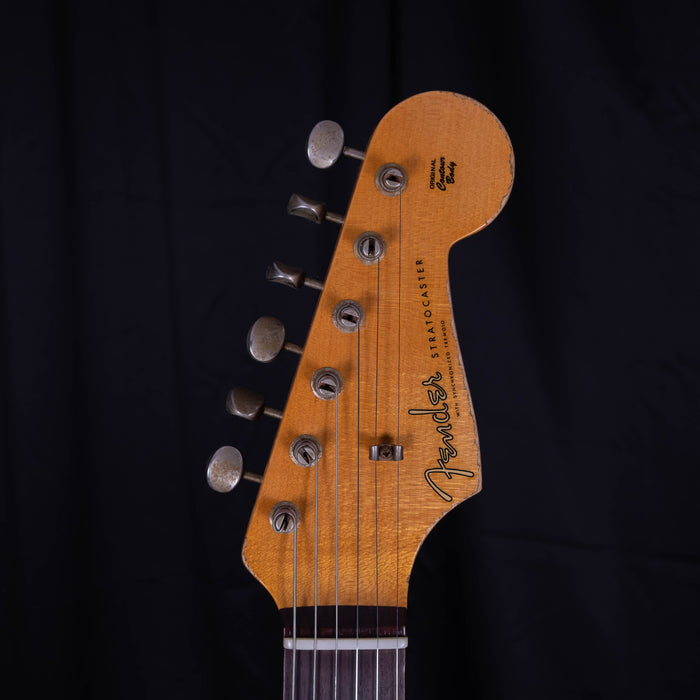 Fender Custom Shop '60 Stratocaster Heavy Relic Rosewood Board Faded Aged Foam Green