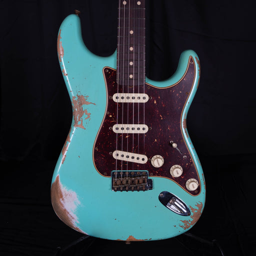 Fender Custom Shop '60 Stratocaster Heavy Relic Rosewood Board Faded Aged Foam Green
