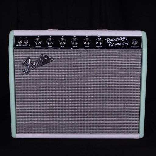 Used Limited Edition Fender ‘65 Princeton Reverb “Surf-Tone Green” Tube Guitar Amplifier