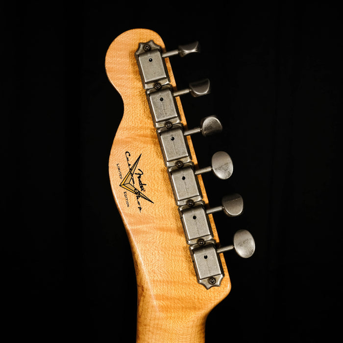 Pre Owned '19 Fender Custom Shop Limited Edition Telecaster Custom Relic Aged Seafoam Sparkle