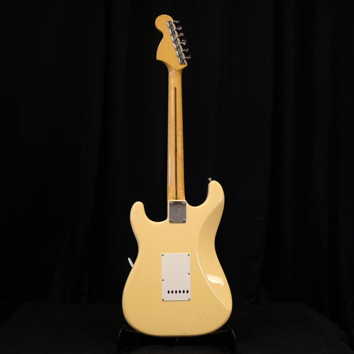 Used '93 Fender Japan Yngwie Malmsteen Signature Maple Neck Stratocaster Vintage White W/ Bag CIJ