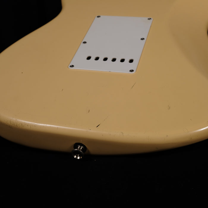 Used '93 Fender Japan Yngwie Malmsteen Signature Maple Neck Stratocaster Vintage White W/ Bag CIJ