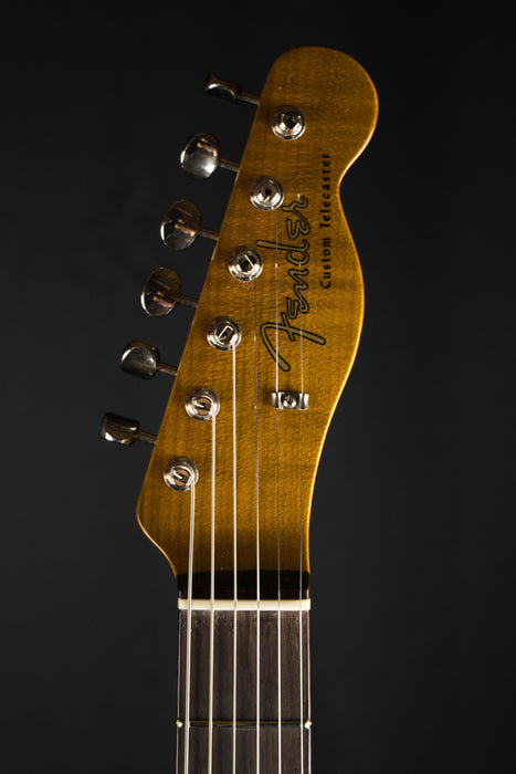 Fender Custom Shop Exclusive NOS 1960 Telecaster Custom Burl Redwood Electric Guitar With Case