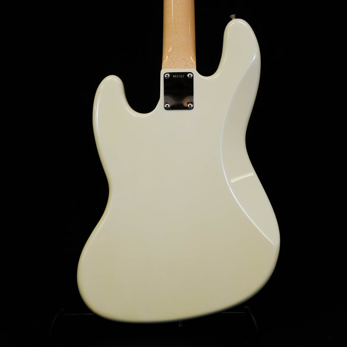 Fender Custom Shop '64 Jazz Bass NOS Rosewood Olympic White Matching Headstock
