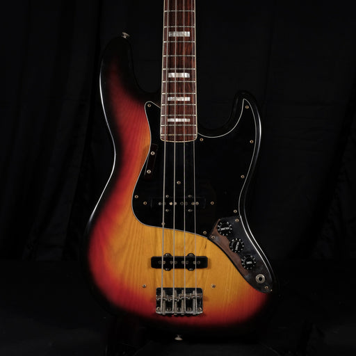 Vintage 1978 Fender Jazz Bass Block Inlay Rosewood Fingerboard Sunburst OHSC