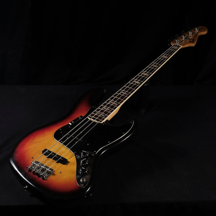 Vintage 1978 Fender Jazz Bass Block Inlay Rosewood Fingerboard Sunburst OHSC