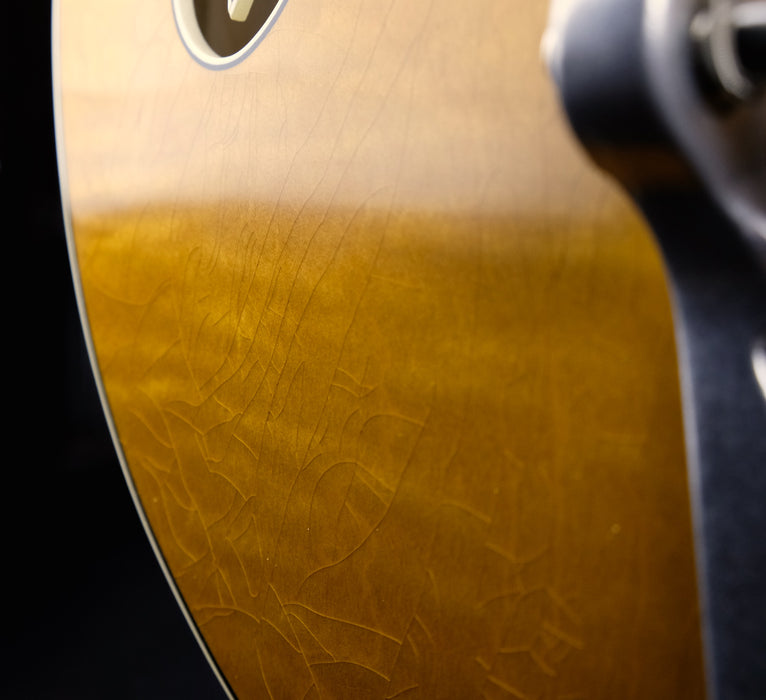 Gretsch Custom Shop Masterbuilt Stephen Stern G6120CS '62 Doublecut Closet Classic Dark Amber Natural Electric Guitar With Case
