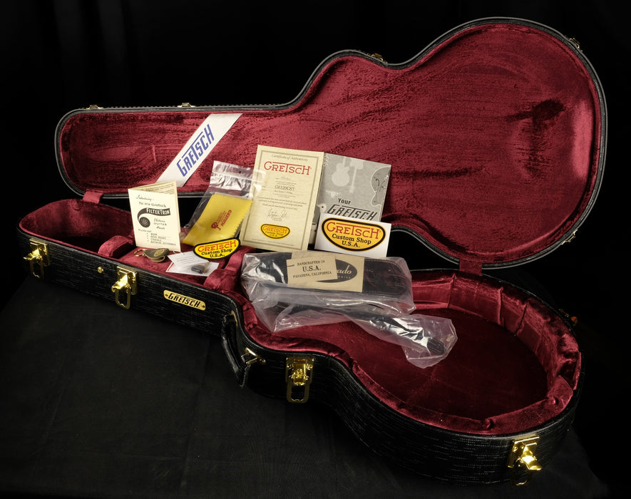 Gretsch Custom Shop Masterbuilt Stephen Stern G6120CS '62 Doublecut Closet Classic Dark Amber Natural Electric Guitar With Case